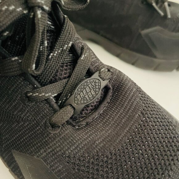 Wolverine Fletcher All Black Safety Toe Slip Resistant Mans Sz 7.5 Wide - Picture 3 of 7